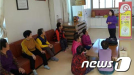 양구군보건소, 경로당 이동 건강교실 16일부터 운영