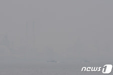 초미세먼지, 앞이 보이질 않아요