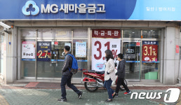 강도사건 발생한 울산의 새마을금고