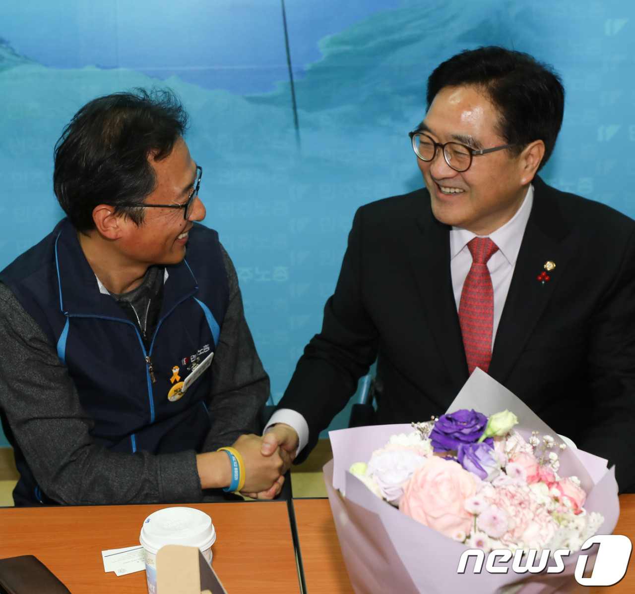 우원식 국회의장, 민주노총과 협력해 새로운 사회적 대화의 플랫폼 모색中