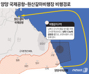 남북, 하늘길 열렸지만 직선 아닌 역 ㄷ자 항로 왜?