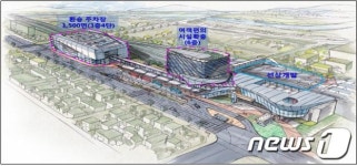 김동철 광주송정역 주차장에 4층 주차타워 건립