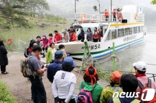 괴산 산막이 옛길 선착장 새 단장…편의시설 확충