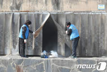 모든방제 해충보안 이즈원 | 해빙기 유충구제 방역 실시