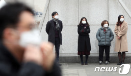 미세먼지 심한 날 마스크 끼자