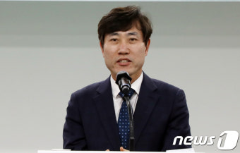 인사말하는 하태경 바른미래당 의원