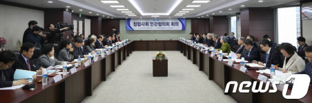 제1차 청렴사회 민관협의회 회의
