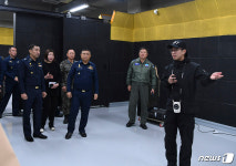 태국 공군 방호사령관, 20전비 방문…군사교류 증진