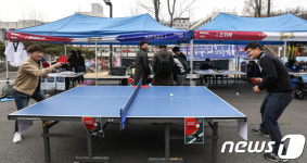 탁구 동아리로 신나는 대학생활을