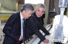 이인호 차관, 최저임금 관련 산업현장인 태인상사 현장방문