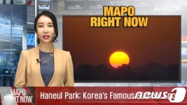 마포구 전국 지자체 중 첫 영어뉴스 방송