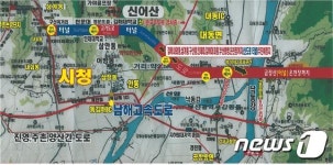 송재욱 예비후보, 김해 순환 신도로(터널) 건설 공약