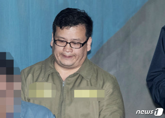 '오패산 총격 사건' 항소심 출석하는 성병대