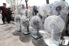 벌써 선풍기 등장한 대구