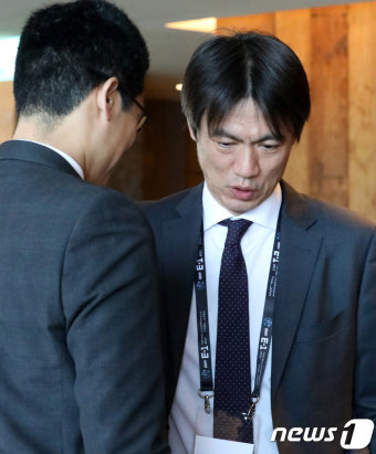 EAFF총회 참석한 홍명보 대한축구협회 전무이사