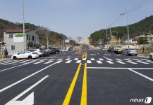 정읍시, 작은말고개 도로 개통…교통 정체 해소 기대