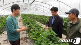 완주군 신규농업인이 선배농업인에게 배워요