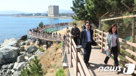 감성로드 외옹치 바다향기로