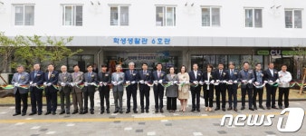 제주대 기숙사 6호관 개관…수용률 25% 넘겨