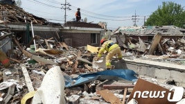 양주 봉양동서 가스 폭발…60대 여성 숨져