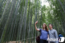 죽녹원과 함께 찰칵