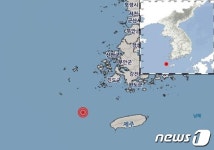 제주 고산 해역서 2.5 규모 지진 발생…올들어 두번째