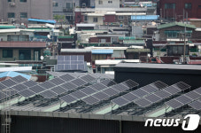 서울시-삼성전자 공익 태양광 발전소 설치