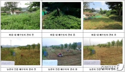 금강 상수원지역 국유지 동네 주민이 관리