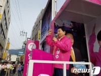 안상수 무소속 후보, 창원 표심 호소