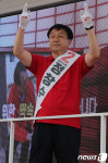 정창수 출근길 표심잡기