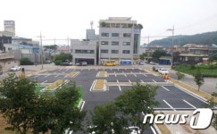 고창군, 열섬현상 해소…주차장 주변 녹색쉼터 조성