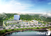 군산 은파관광호텔 10여년 만에 공사 재개…내년 10월 완공