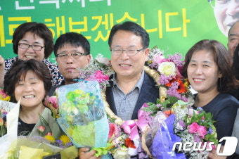 [6·13지선]익산시장 선거…정헌율 평화당 후보 당선 '확실'