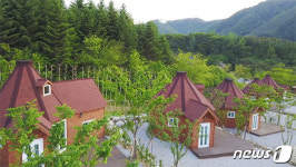 장수군, 18일부터 대곡관광지 숙박시설 예약 접수