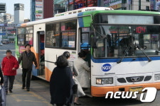 주 52시간 근무 영향…아산 시내버스 감축 운행