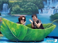 전주 중화산1동 주민센터, 트릭아트 포토존으로 변신