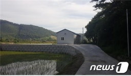 진안군 섬진강 수질 개선…산주 농어촌마을하수도 준공