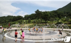 지리산정원에서 무더위를 날리세요~