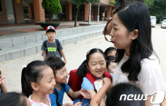 선생님 보고 싶을거에요