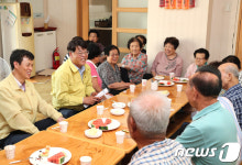 김진규 울산 남구청장, 폭염대비 무더위쉼터 점검