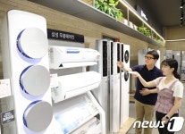 전국적인 찜통더위에 에어컨 매출 급증…최근 3일 330%↑