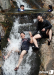보기만해도 시원한 계곡 피서