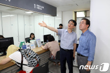 강북살이 박원순 삼양동주민센터 방문