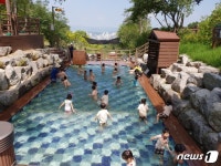 영광 ‘물무산 행복숲’에 물놀이장 개장