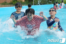 시원한 물놀이