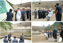 北, 김정은 호통친 어랑천 5호 발전소 준공식 진행