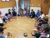 유재도 전북농협 본부장, 농업인 폭염 피해상황 점검