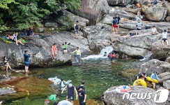여름에도 시원한 구례 지리산 피아골 계곡