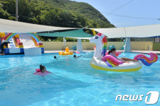 연산온천 파크, 포항 내연산에 야외 물놀이장 개장 