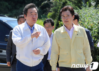 이낙연 국무총리, 폭염 대응 취약 현장 방문